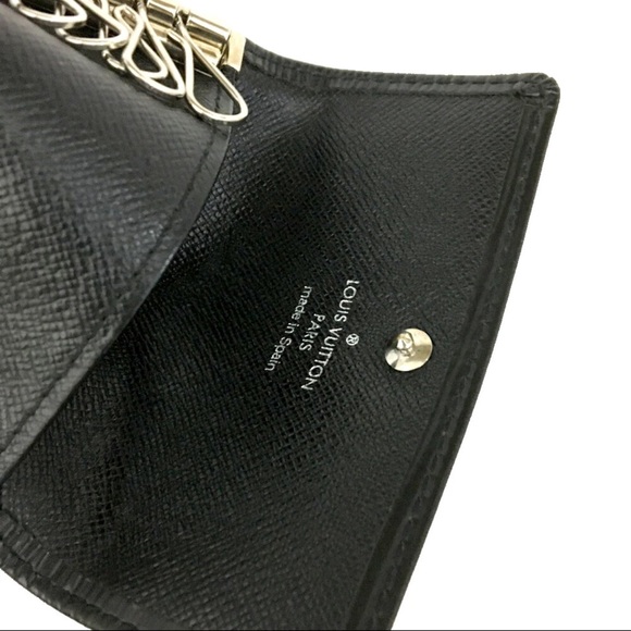 Louis Vuitton Black Epi Multicles Leather 6 Ring Key Holder - Picture 11 of 11